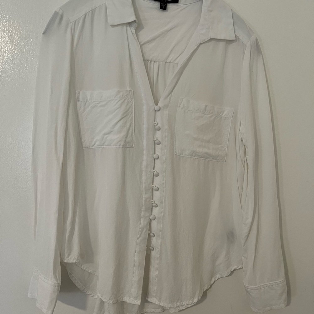 Velvet Heart Classic White Top